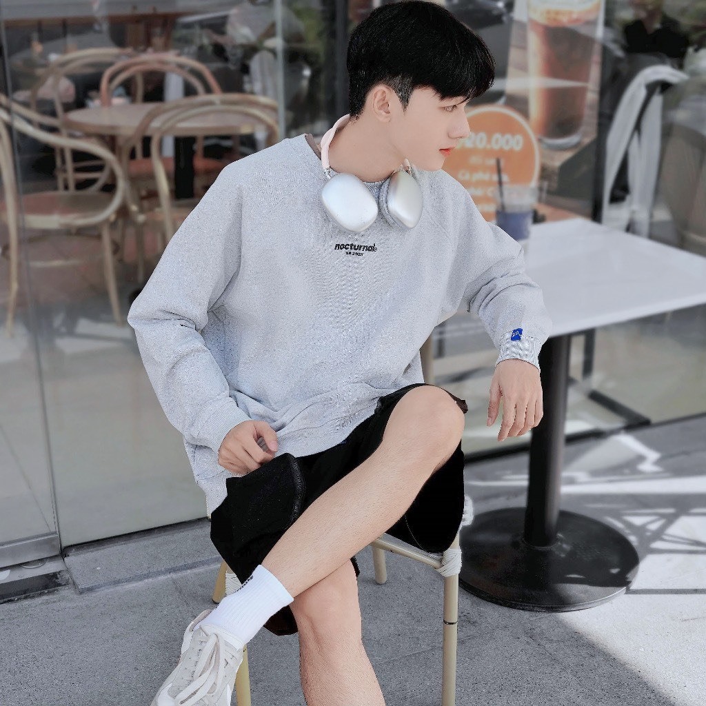 Áo Sweater Basic Sweater V1.0 Nỉ bông Cotton 100% Unisex Local Brand