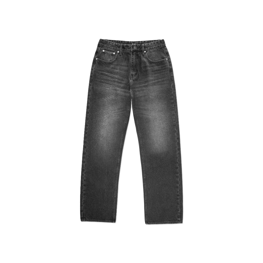 Quần Jeans Levents Classic Wash Straight/Black