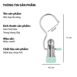 MÓC KẸP QUẦN ÁO ĐA NĂNG