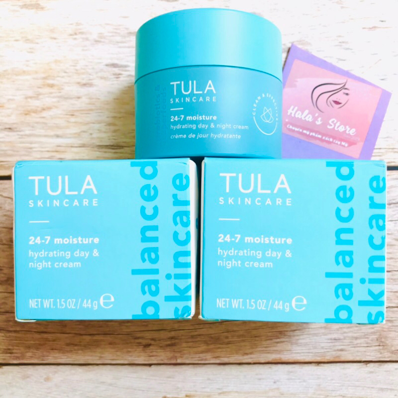 Kem dưỡng ẩm Tula Skincare 24-7 Moisture  Hydrating Day & Night Cream