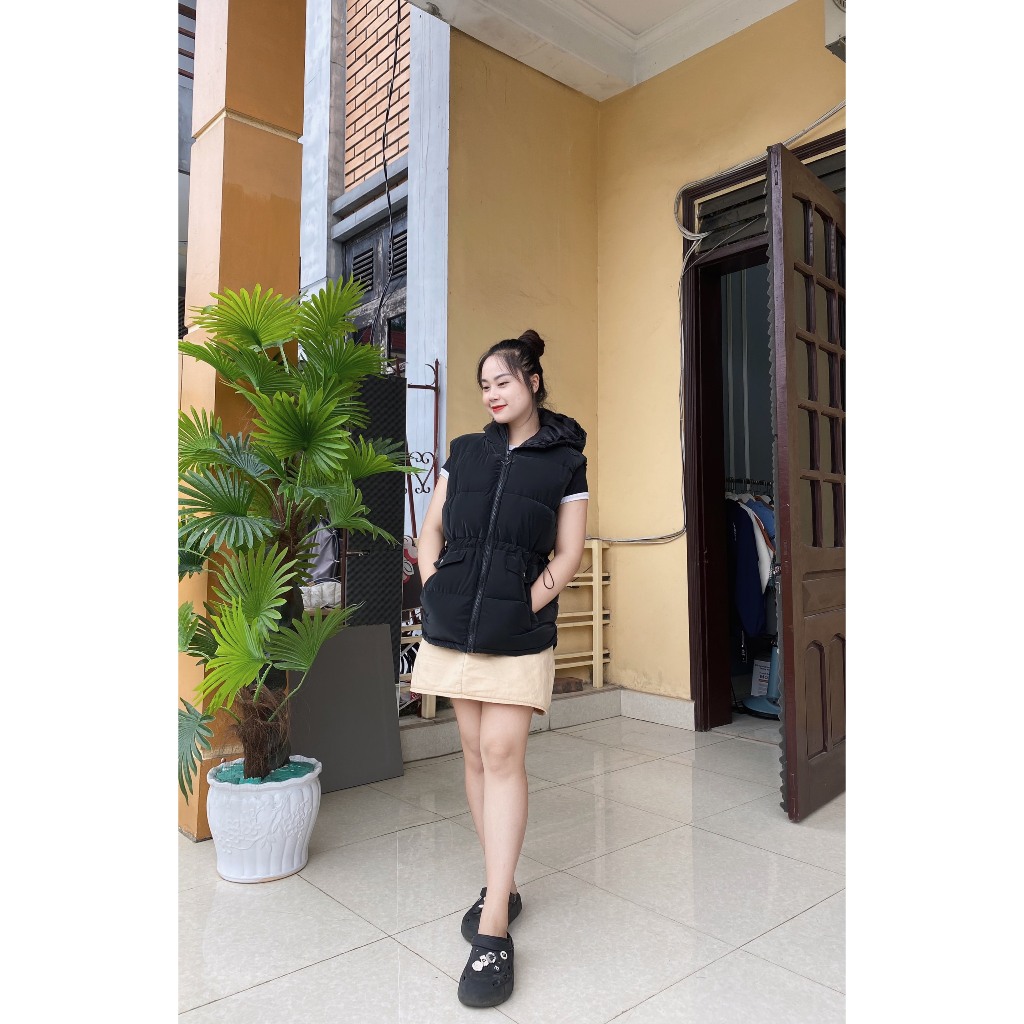 Áo phao Free size 38-60kg dài tay và gile