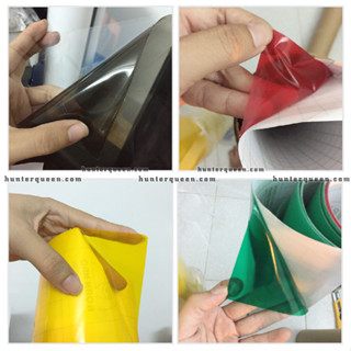 Film dán chóa đèn, đổi màu đèn pha, đèn xi nhan, demi màu đen khói. Decal kích thước 30x30cm / 30x60cm