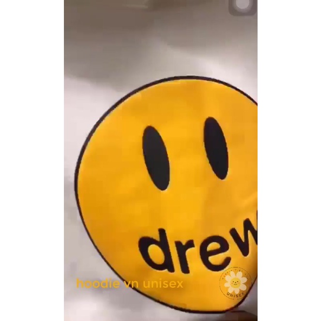 Áo hoodie nam nữ Dew mặt cười form rộng áo khoác hoodie