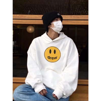 Áo hoodie nam nữ Dew mặt cười form rộng áo khoác hoodie