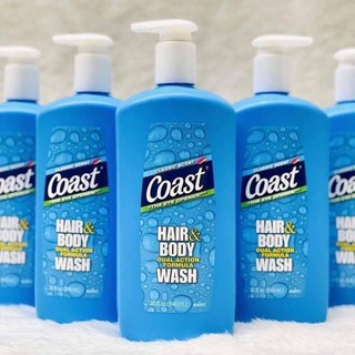 Sữa tắm gội Coast 946ml Mĩ