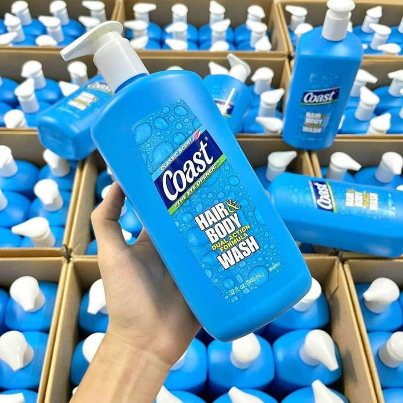 Sữa tắm gội Coast 946ml Mĩ