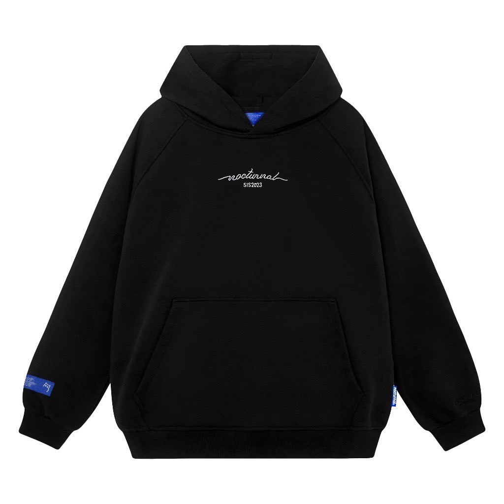 Áo Hoodie Form Rộng Signature V1.0 Basic Nỉ Bông Unisex Local Brand