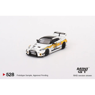  Hobby store xe mô hình Mini GT #528 NISSAN LB-Silhouette WORKS GT 35GT-RR Ver.1 LB Racing RHD   Full Box Full Seal   
