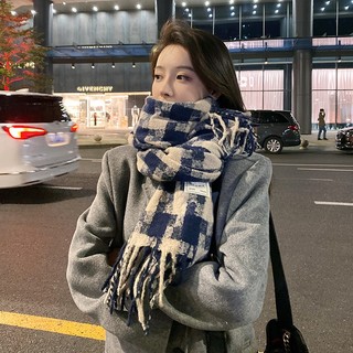 Khăn choàng len lông cừu mã k60 khăn cashmere khăn quàng cổ len nữ nam mùa đông dày mịn ấm áp dành cho nam nữ
