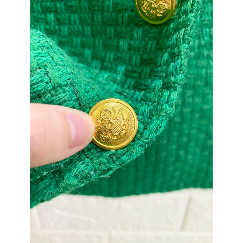 Chân váy tweed xịn. Số đo kèm trên ảnh.