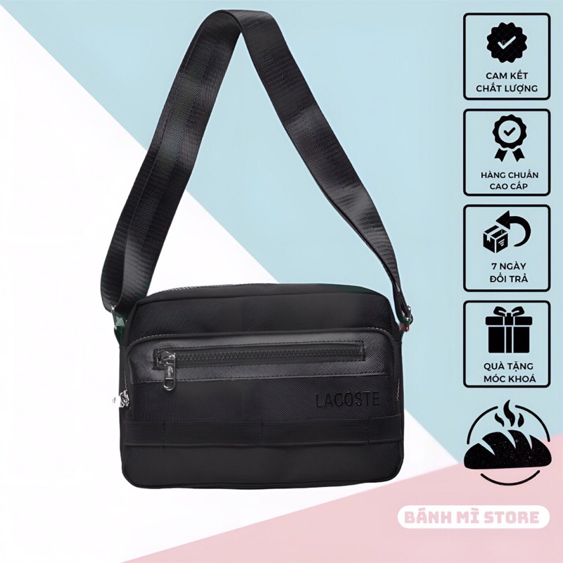 Túi đeo chéo LC Army thiết kế đơn giản dây đeo chắc chắn form đẹp - Túi chéo chất liệu polyester cao cấp Bánh Mì Store