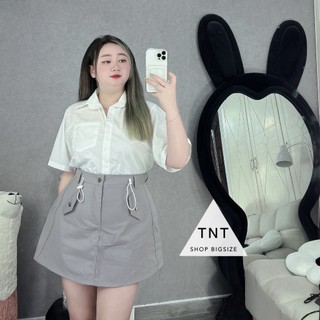ÁO SƠ MI HỌC SINH TAY NGẮN [ TNT Shop Bigsize 60kg - 90kg ] Ảnh thật 100%