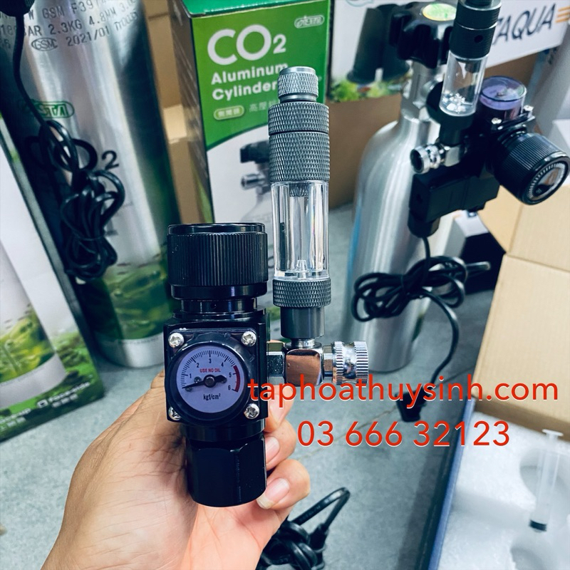 VAN ĐIỆN CO2 DICI CAO CẤP cải tiến model 2024 với đếm giọt 2 tầng