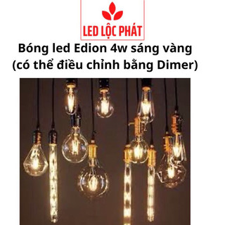 Bóng đèn led trang trí Edison G45 st64 a60 trang trí kín nước