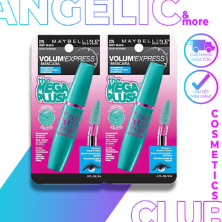 (AUTH)Mascara Maybelline The Mega Plush Volum’ Express Làm Dài và Dày Mi