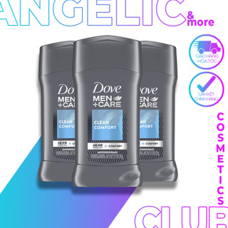 (HOT)(AUTH)LĂN SÁP KHỬ MÙI NAM DOVE MAN CARE CLEAN COMFORT 48h (CÓ SẴN)