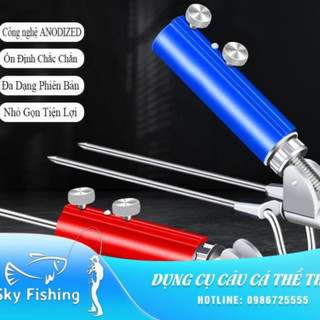 Chân Cắm Đất Gác Cần Câu Đài Chống Cần Câu Đài, dùng để cắm đất hoặc cắm ghế câu cá