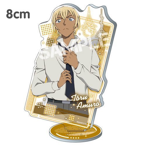 Mô hình Standee DETECTIVE CONAN ver GƯƠNG Thám tử lừng danh tượng acrylic anime mica chibi trưng bày xinh xắn