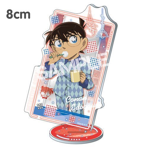 Mô hình Standee DETECTIVE CONAN ver GƯƠNG Thám tử lừng danh tượng acrylic anime mica chibi trưng bày xinh xắn
