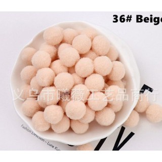 Pom pom mịn 10 hạt