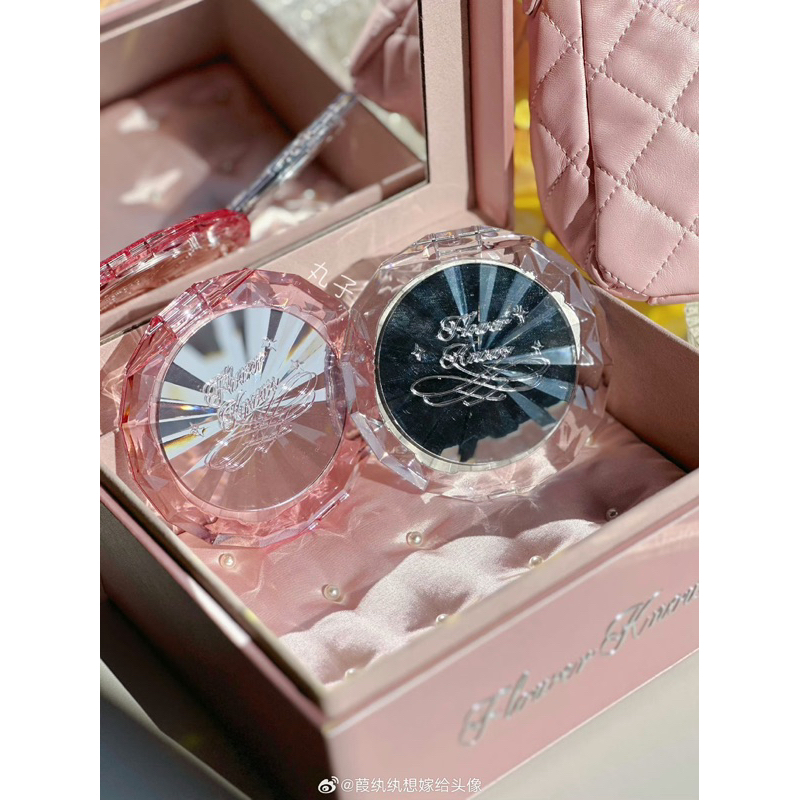 Gương Trang Điểm Kỷ Niệm 7 Năm Flower Knows Hình Hoa Xinh Xắn/Gương gập Tiên Cá Mermaid 7th anniversary