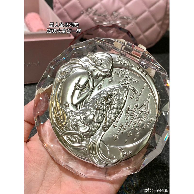 Gương Trang Điểm Kỷ Niệm 7 Năm Flower Knows Hình Hoa Xinh Xắn/Gương gập Tiên Cá Mermaid 7th anniversary