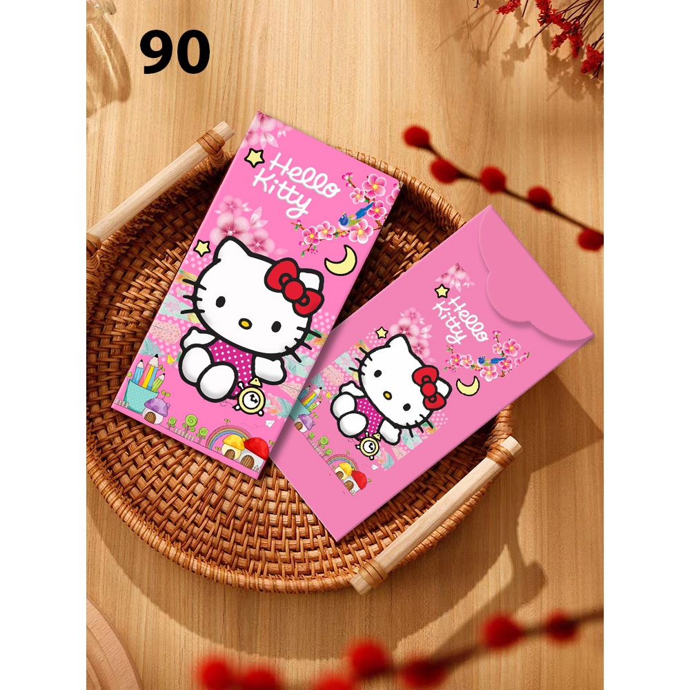 Xấp 10 bao lì xì đôrêmon, gấu dâu lotso