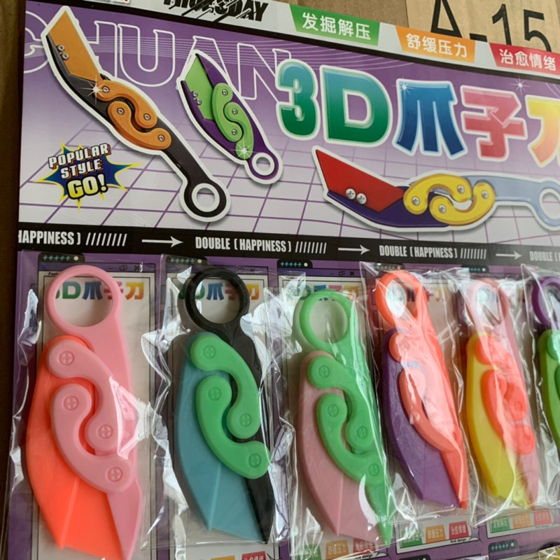 Vỉ 24 Dao quay loại bé màu sác bắt, giá rẻ