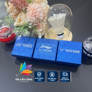  Nhẫn Cầu Lông Yonex - Lining - Victor Freesize Chống Han Gỉ  Có Hộp  