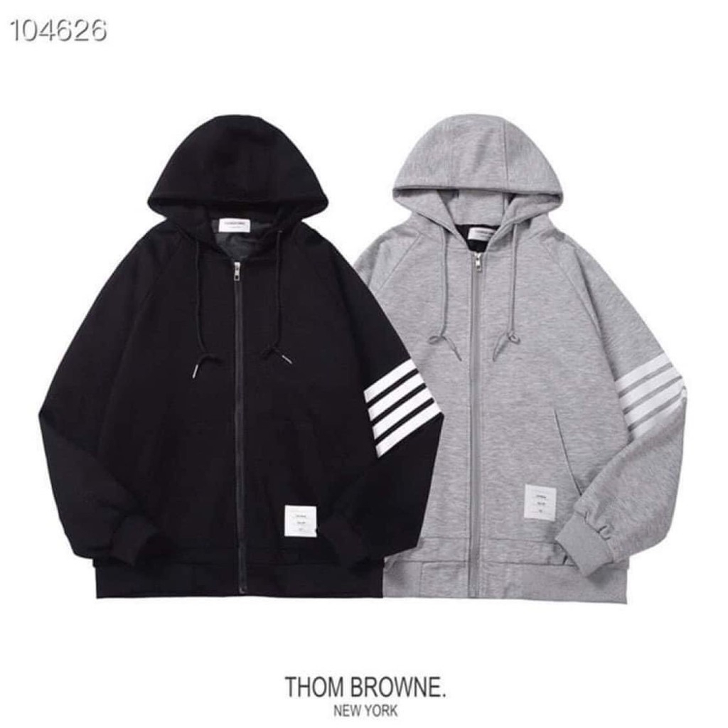 ÁO KHOÁC NỈ THOME SIÊU HOT HIT_ÁO KHOÁC HOODIE THOME SỌC TAY MỚI NHẤT 2023 CỰC HOT