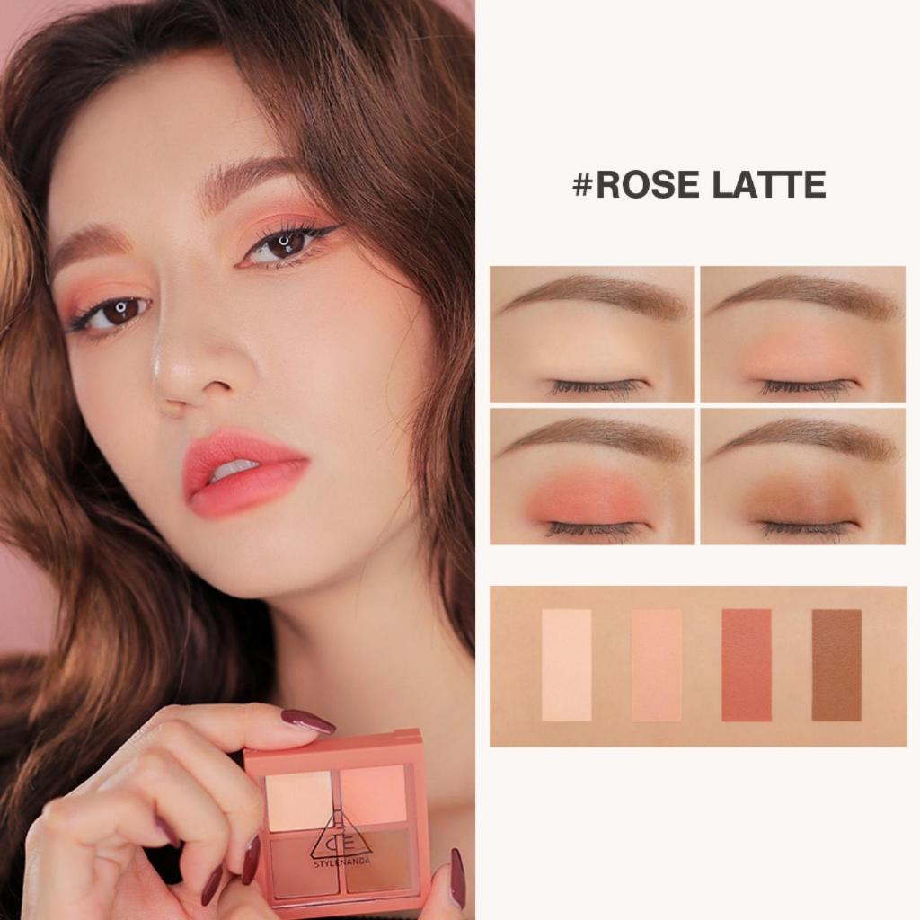 Bảng Phấn Mắt 4 Ô 3CE Mini Multi Eye Color Palette