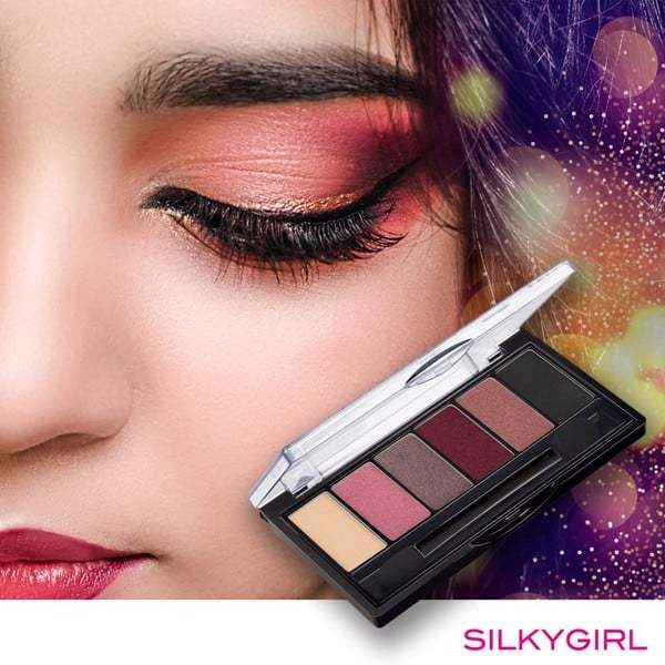 Bảng Phấn Mắt 6 Ô Silkygirl Truly Nude Eye Shadow Palette