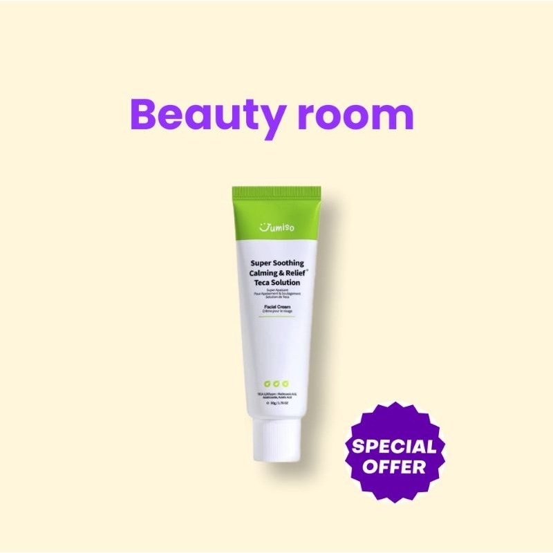 JUMISO Super Soothing Calming & Relief Teca Solution Facial Cream 50ml