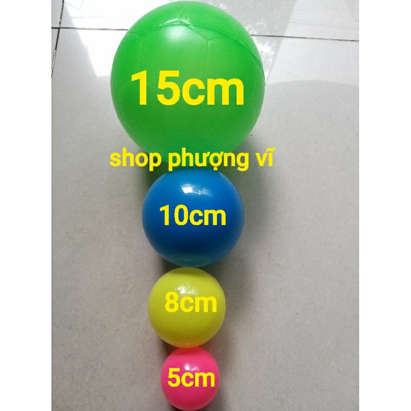 Bóng nhựa Việt Nam cao cấp size to 10cm