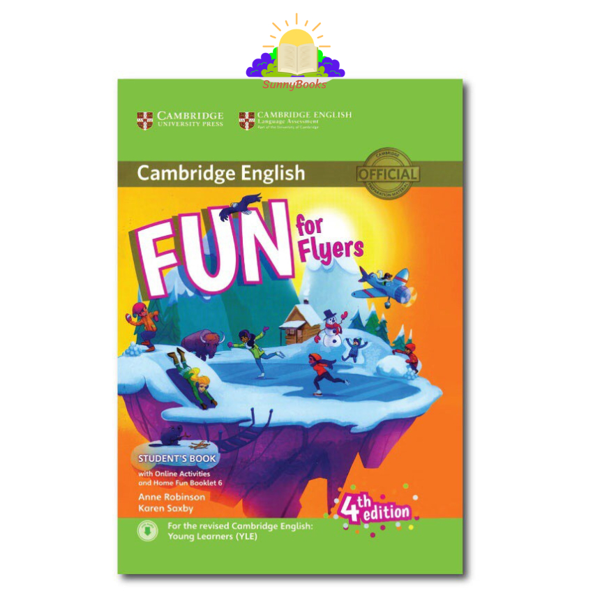 SÁCH - Fun for Flyers, Movers, Flyers bản 4th edition (Tặng file nghe Mp3)
