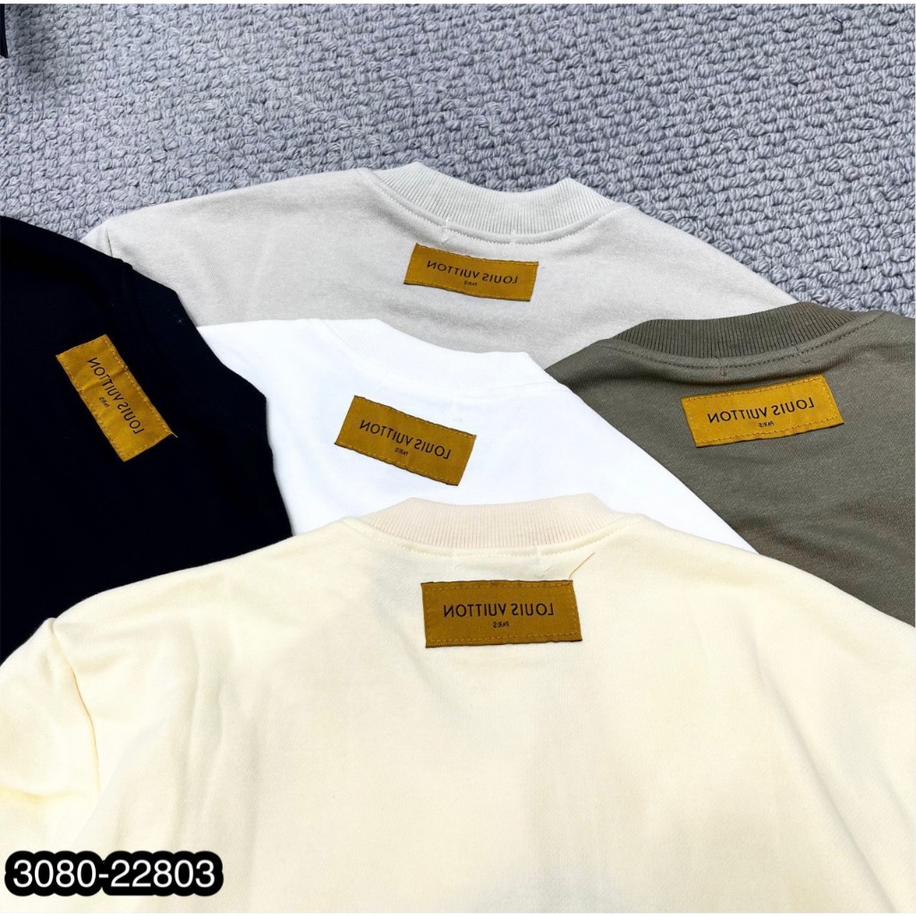 Áo nỉ LV thêu chữ siêu hot - Áo nỉ LV nam