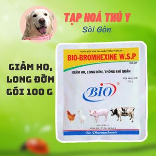 Bio bromhexine giảm ho, long đờm, thông khí quản cho chó mèo