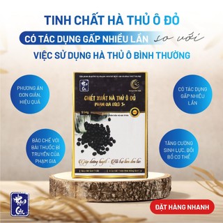 Hà thủ ô đỏ Phạm Gia Gold 3+ - ngăn rụng tóc bạc tóc sớm hiệu quả