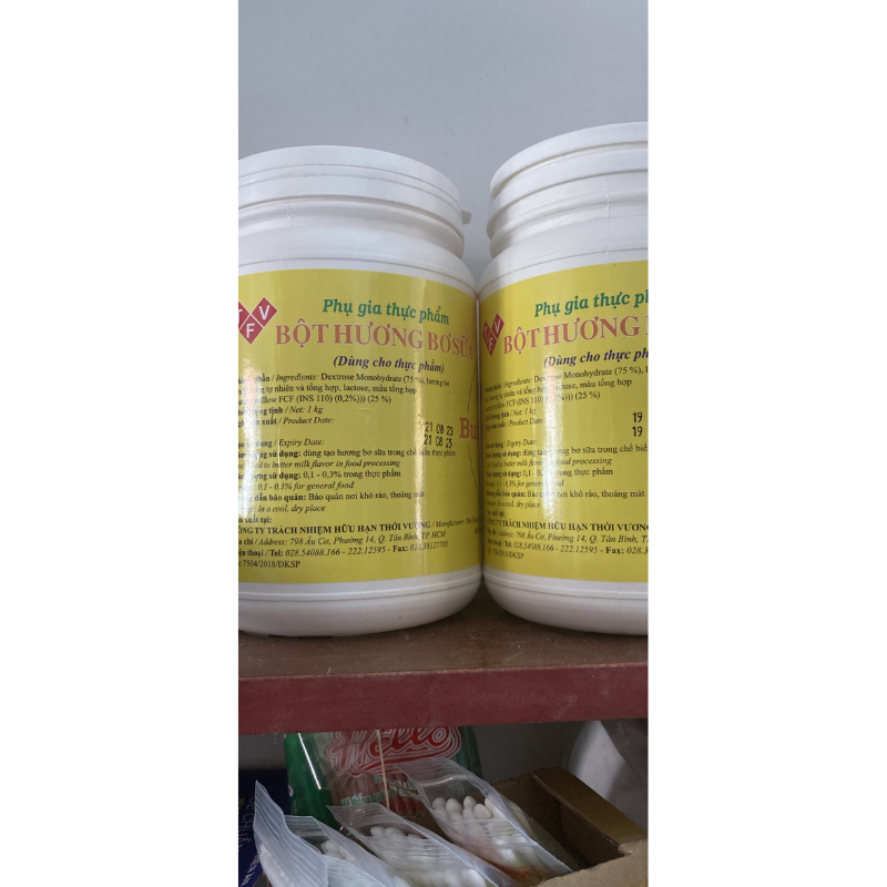 Bột Hương Bơ Sữa  Buttermilk chiết  lẽ 50 gram