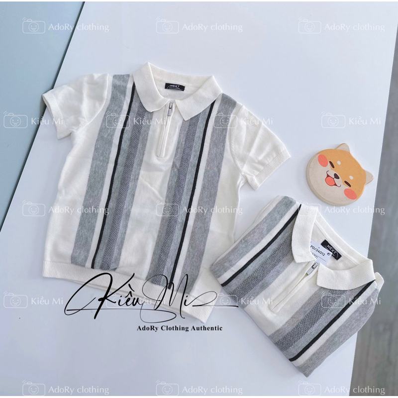 Áo polo next cao cấp bé trai