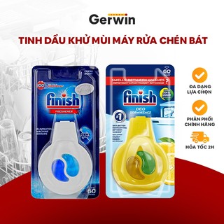 Tinh dầu treo khử mùi máy rửa bát Finish, nhiều mùi đa lựa chọn 4ml từ Châu Âu