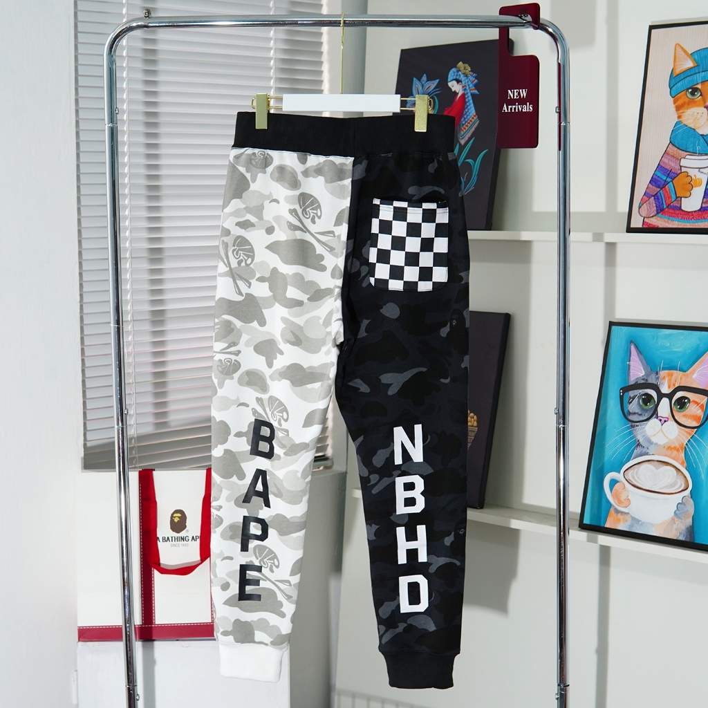 Quần Jogger nỉ Bape hàng cao cấp ss2024