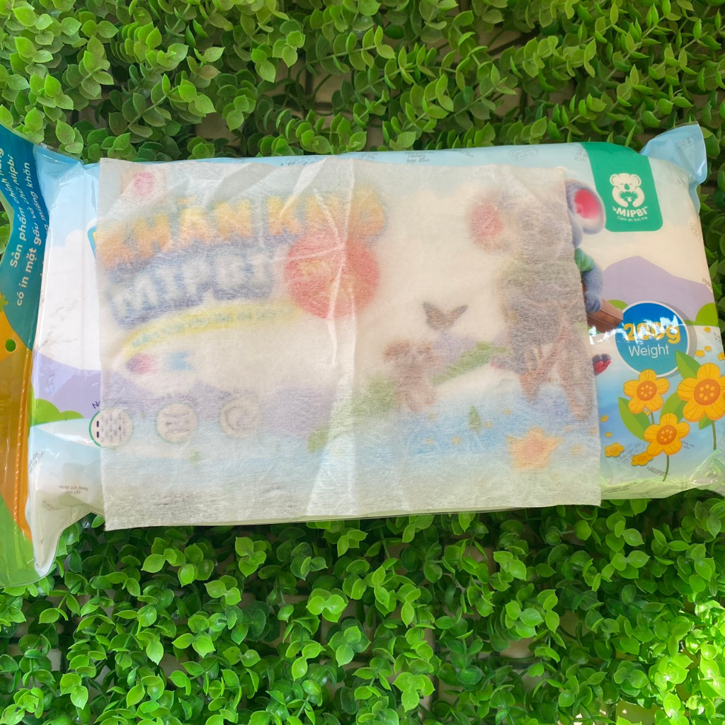 Khăn giấy khô đa Khăn khô Mipbi 200gr SIÊU MỀM an toàn cho trẻ sơ sinh 💖FRESHIP💖khăn khô đa năng dành cho trẻ sơ sinh