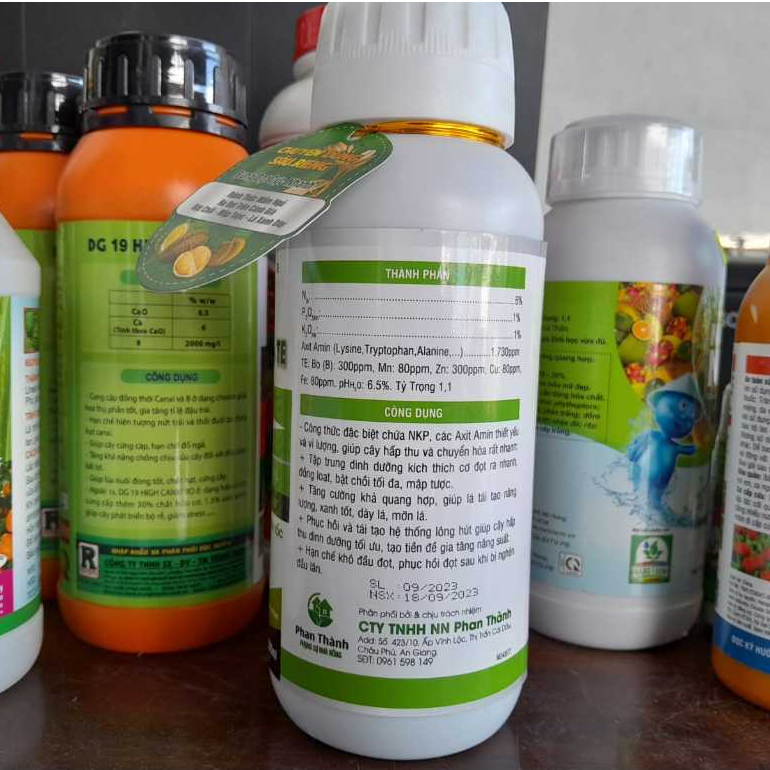 AMINO ACID + TE KÉO ĐỌT BUN CHỒI XANH CÂY TỐT LÁ Chai 500ml