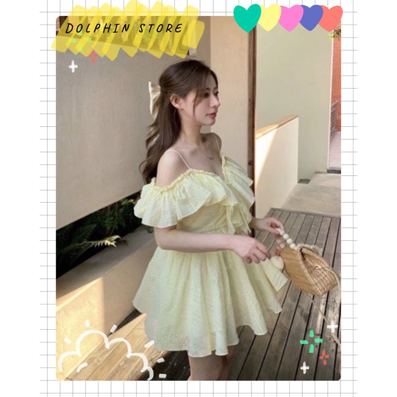 - Đầm trễ vai bigsize - đầm tiểu thư bigsize - đầm babydoll bigsize - đầm cổ bèo bigsize