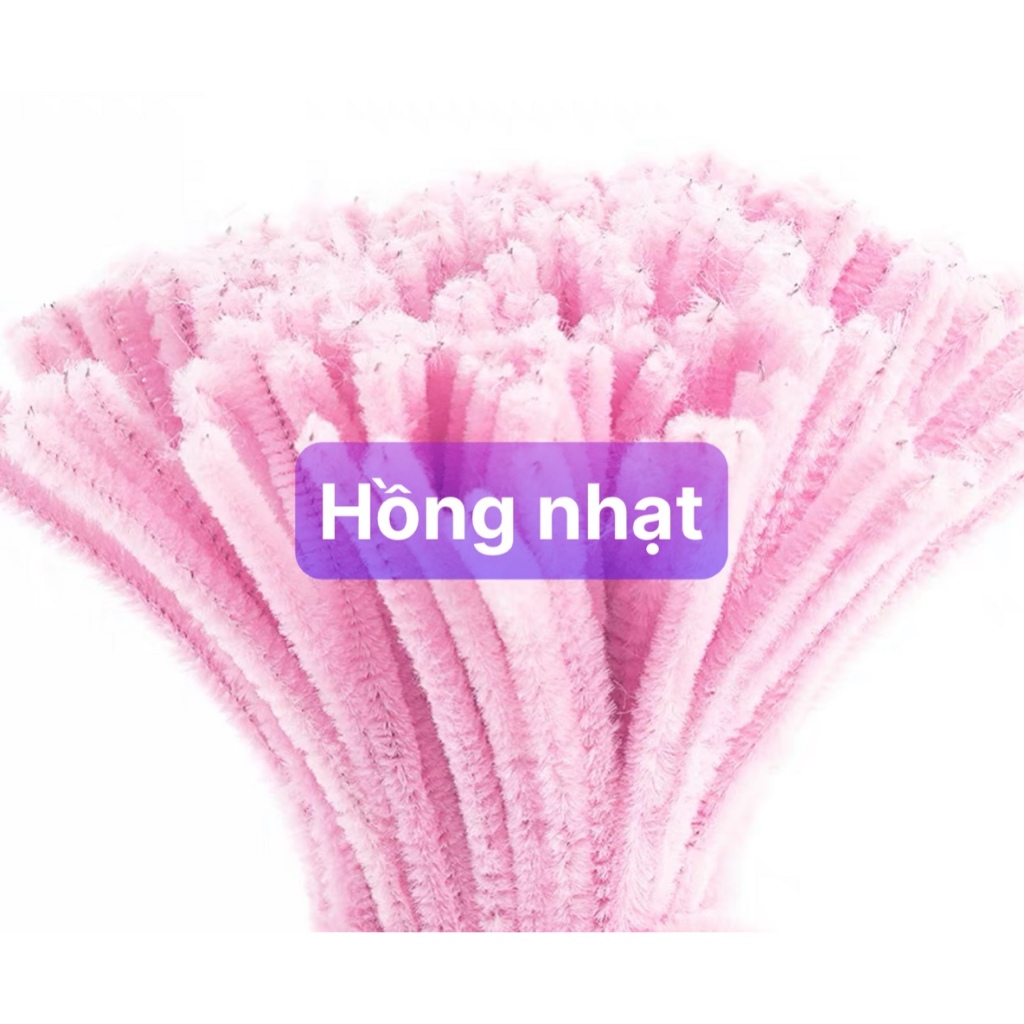 Hàng có sẵn đủ mầu Kẽm nhung làm handmade làm hoa  bó 100 sợi bé thoả sức sáng tạo,khéo léo thông minh rẻ đẹp