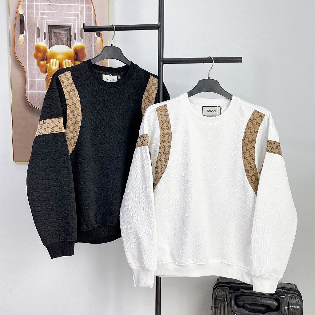 Áo sweater, áo nỉ xốp form rộng in chữ nổi thu đông dài tay nam nữ in nổi DIO, chất vải nỉ xốp nổi dày dặn giữ ấm tốt