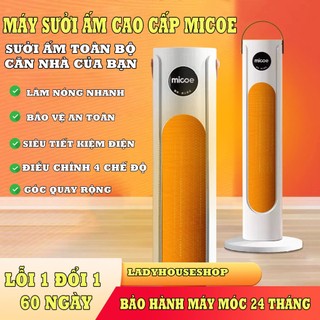 Máy sưởi, quạt sưởi ấm MICOE - Sưởi ấm tức thì, cấp nhiệt nhanh chóng, an toàn và tiết kiệm điện - BH 24 THÁNG