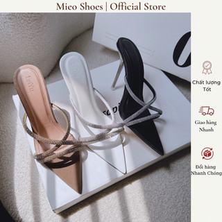 Guốc nữ mieo shoes / guốc nhọn mũi nhọn quai đá chéo d2441 d2442 d2443
