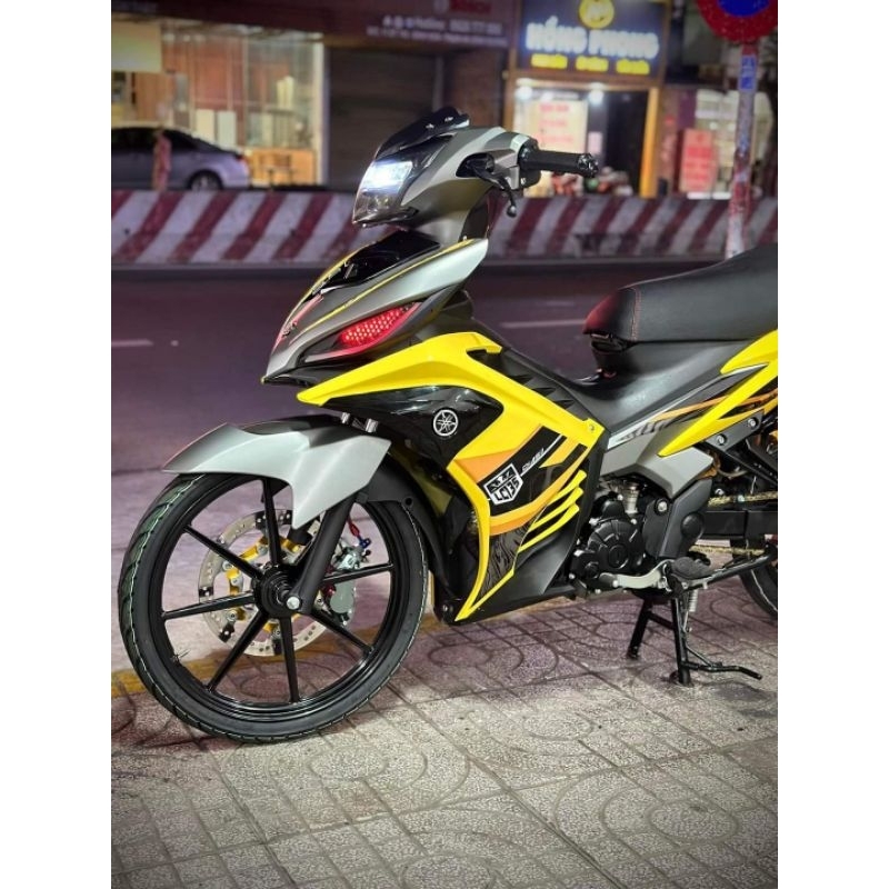 Tem rời 3 lớp Ex135 - Mẫu tem lc mới dán xe vàng xám siêu đẹp05